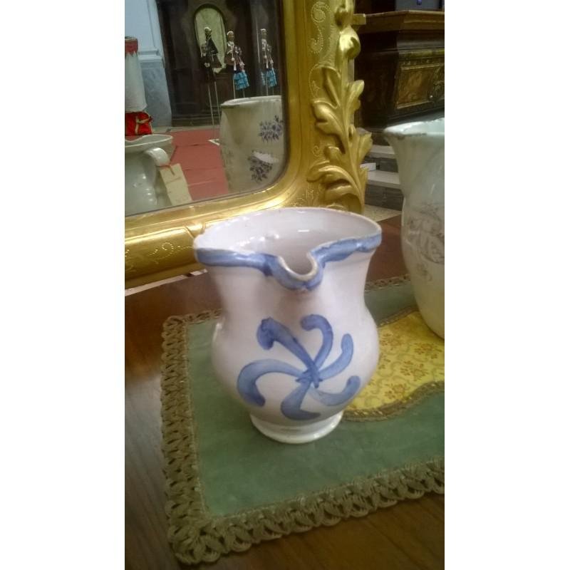 Ceramic Jug from Pollenza MC, 1800s