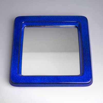 Ceramic Lagoon Wall Mirror attributed to Sven Jonson for Gustavsberg, Sweden, 1970s-SED-1776632