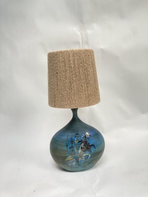 Ceramic Lamp from Delespinasse, 1950s-VRR-1719306