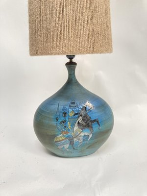 Ceramic Lamp from Delespinasse, 1950s-VRR-1719306