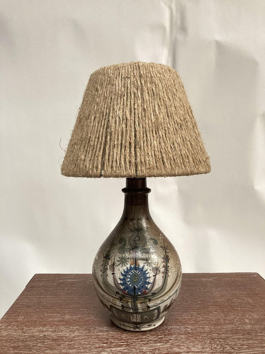 Ceramic Lamp from Quimper, 1960s