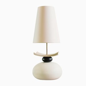 Ceramic Lamp with Pebble, 1970s-OA-1033098