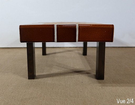 Ceramic Les Herbiers Collection Coffee Table by Roger Capron for Vallauris, 1960s-RVK-1319325