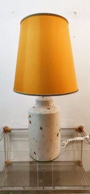 Ceramic Light with Bees and Oval Lampshade-QLH-1768760