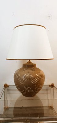 Ceramic Light with Lampshade-QLH-1768774