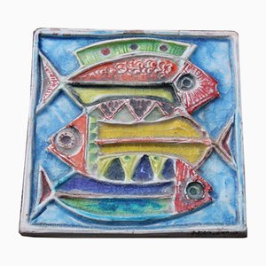 Ceramic Marlin Fish Plate by Giovanni Desimone, 1971-EH-866283