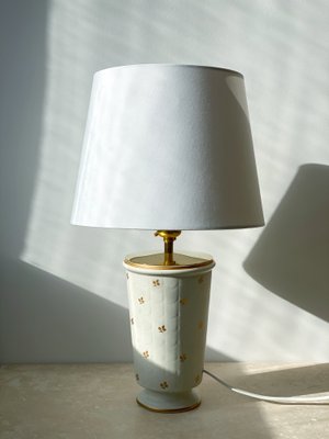 Ceramic Model Carrara Table Lamp by Wilhelm Kåge for Gustavsberg, 1940s-ARN-592536