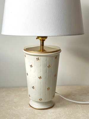 Ceramic Model Carrara Table Lamp by Wilhelm Kåge for Gustavsberg, 1940s-ARN-592536