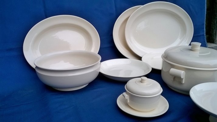 Ceramic Model Tureen Dinnerware Set by Gio Ponti for Richard Ginori, 1936, Set of 12-EI-511247