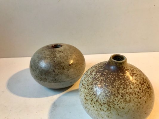 Ceramic Mushroom Vases by Aage Würtz, 1970s, Set of 2-LCR-883777