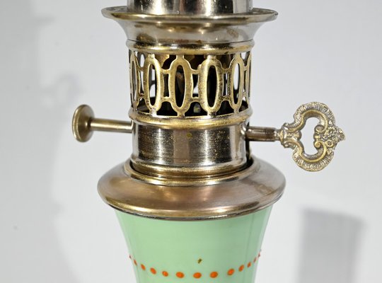 Ceramic Oil Lamp, Late 19th Century-RVK-1764660