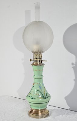 Ceramic Oil Lamp, Late 19th Century-RVK-1764660