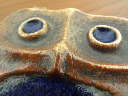 Ceramic Owl Ashtray from Buchtal, 1970s-RDW-594511