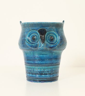 Ceramic Owl by Aldo Londi for Bitossi, 1960s-UB-1806159