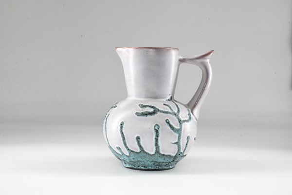 Ceramic Pitcher by Bruno Dose for Poterie Du Breuil, 1950s-GXL-842805