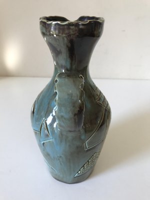 Ceramic Pitcher by Huguette Bessone, 1960s-NER-1291918