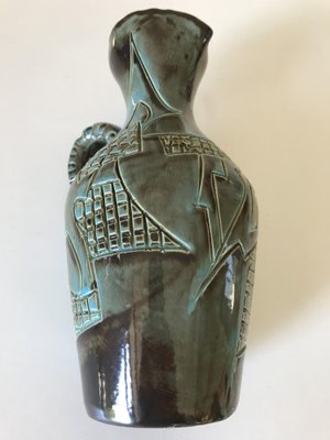 Ceramic Pitcher by Huguette Bessone, 1960s-NER-1291918