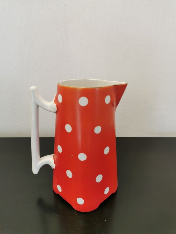 Ceramic Pitcher from Digoin Sarreguemines