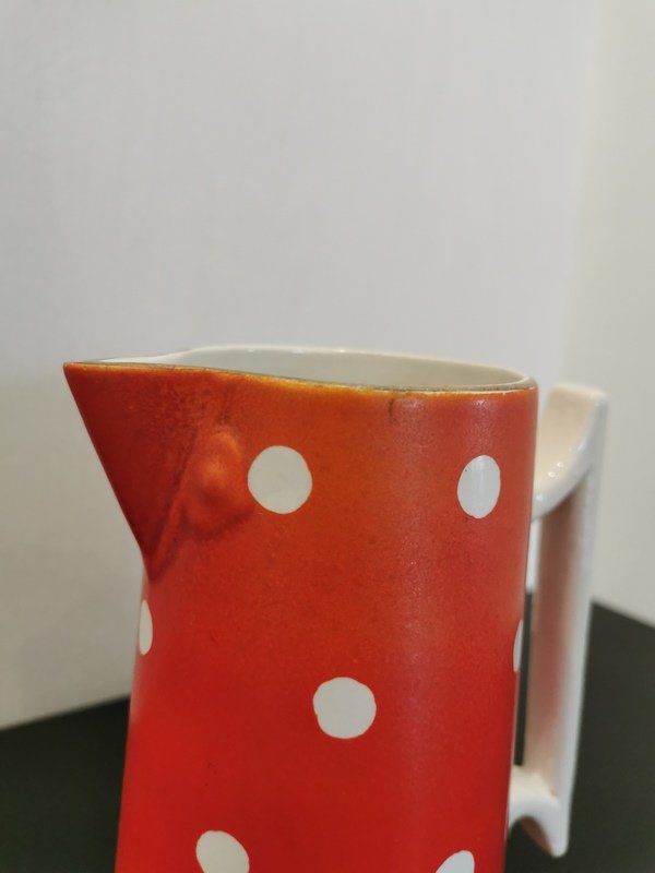 Ceramic Pitcher from Digoin Sarreguemines