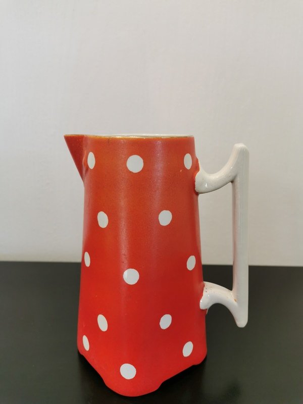 Ceramic Pitcher from Digoin Sarreguemines