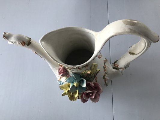 Ceramic Pitcher Signed by Bassano, Italy, 1950s-WQQ-1332303