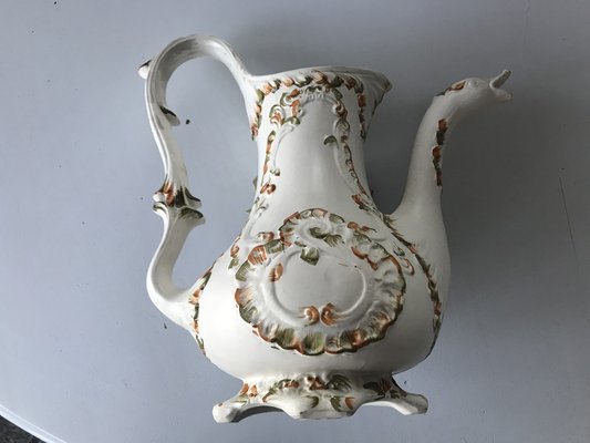 Ceramic Pitcher Signed by Bassano, Italy, 1950s-WQQ-1332303