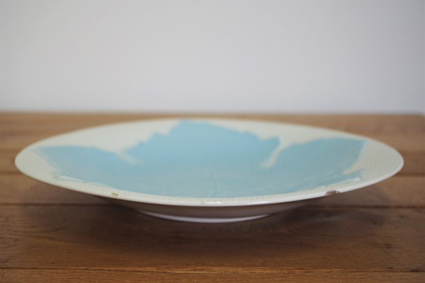 Ceramic Plate from Galvani, 1950s-KNM-941675