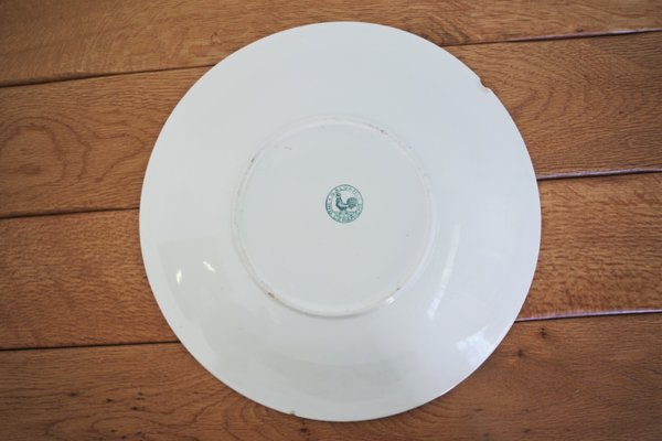 Ceramic Plate from Galvani, 1950s-KNM-941675