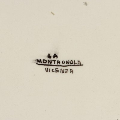 Ceramic Plate from La Montagnola Vicenza-VMM-2040649