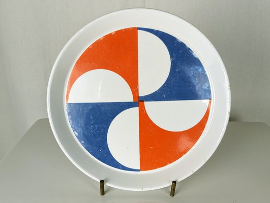 Ceramic Plates by Gio Ponti for Franco Pozzi, 1960s, Set of 2-RD-1821985