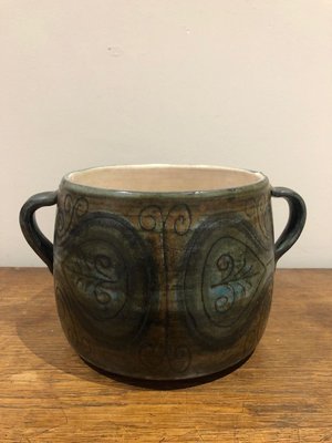 Ceramic Pot by Jean de Lespinasse, 1950s-AVC-729509