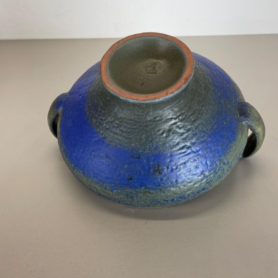 Ceramic Pottery Amphore Bowl Shell from Karlsruher Majolika, Germany, 1950s-QZ-1256944