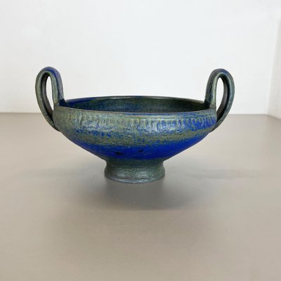 Ceramic Pottery Amphore Bowl Shell from Karlsruher Majolika, Germany, 1950s-QZ-1256944