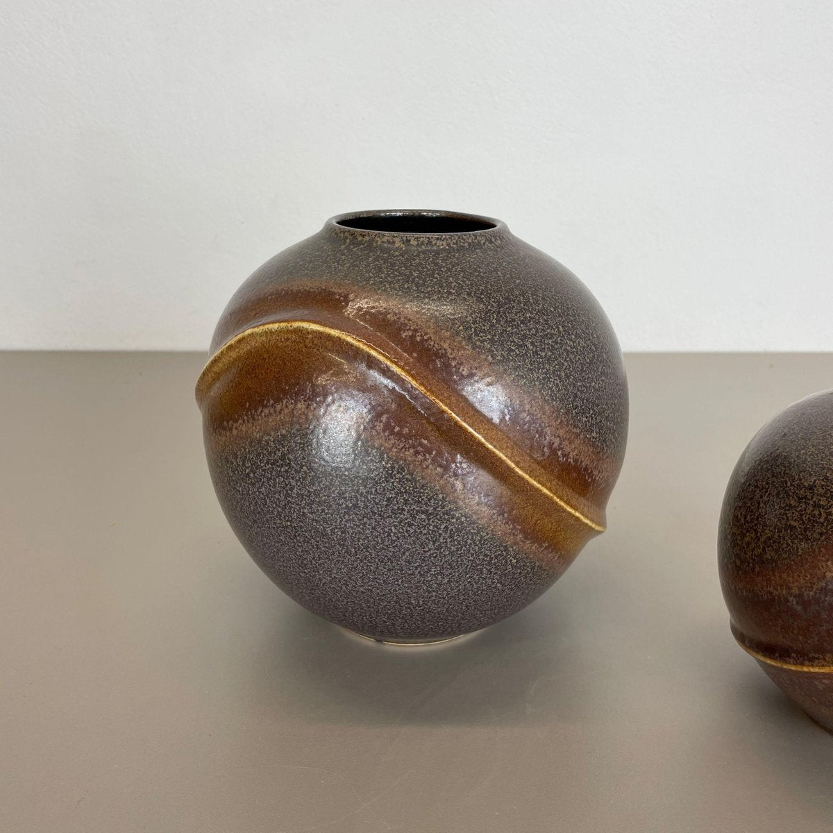 Ceramic Pottery Orion Vases by Dümler and Breiden, Germany, 1970s, Set of 2