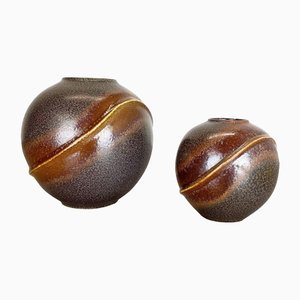 Ceramic Pottery Orion Vases by Dümler and Breiden, Germany, 1970s, Set of 2-QZ-1147712