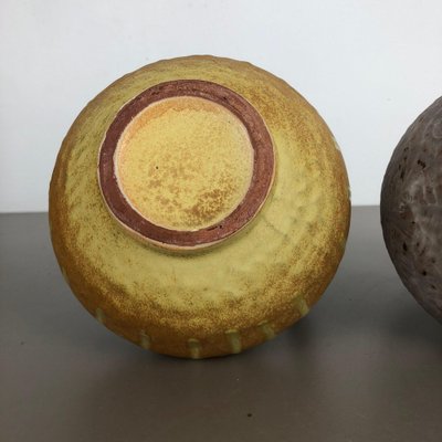 Ceramic Pottery Vases by Heinz Siery for Carstens Tönnieshof, Germany, 1970s, Set of 2-QZ-1105143