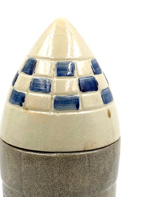 Ceramic Rocket Ship Bottle or Decanter, France, 1940s or 1950s-TXN-1417083