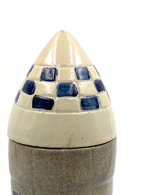 Ceramic Rocket Ship Bottle or Decanter, France, 1940s or 1950s-TXN-1417083