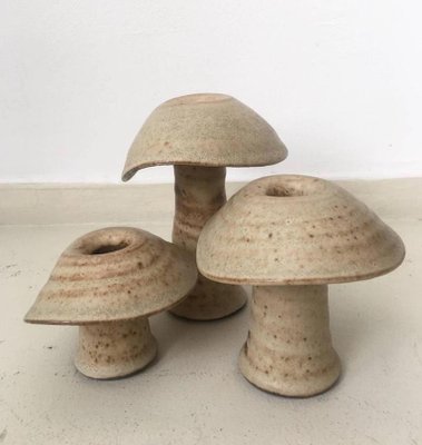 Ceramic Sculptures by Freek Berends, 1985, Set of 3-LL-1425258