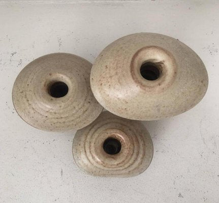 Ceramic Sculptures by Freek Berends, 1985, Set of 3-LL-1425258