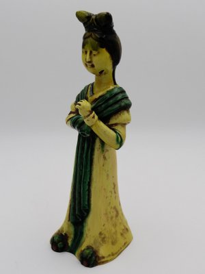 Ceramic Sculptures by Zaccagnini, 1920s, Set of 2-RKF-1769119