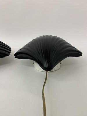 Ceramic Shell Shaped Wall Lamps, 1970s, Set of 2-BGP-1104783