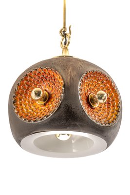 Ceramic Sputnik Pendant Light from Sische, Germany, 1970s-UGR-1329836