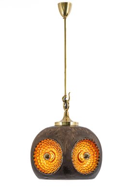 Ceramic Sputnik Pendant Light from Sische, Germany, 1970s-UGR-1329836