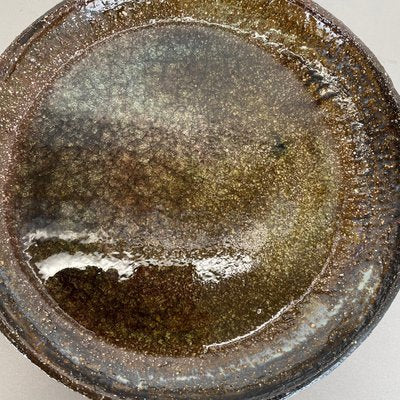 Ceramic Studio Pottery Bowl Shell Element by Gerhard Liebenthron, Germany, 1970s-QZ-1256945