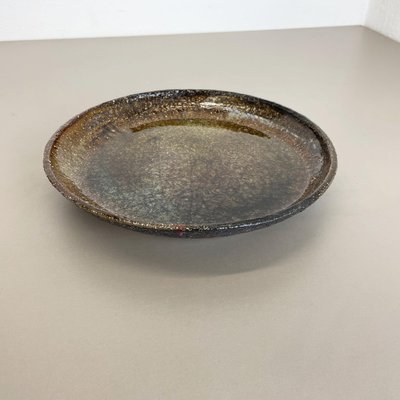 Ceramic Studio Pottery Bowl Shell Element by Gerhard Liebenthron, Germany, 1970s-QZ-1256945