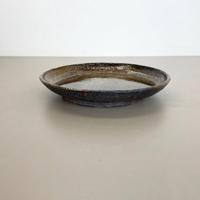 Ceramic Studio Pottery Bowl Shell Element by Gerhard Liebenthron, Germany, 1970s-QZ-1256945