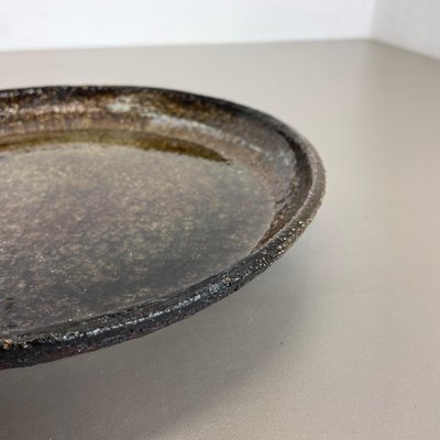 Ceramic Studio Pottery Bowl Shell Element by Gerhard Liebenthron, Germany, 1970s-QZ-1256945