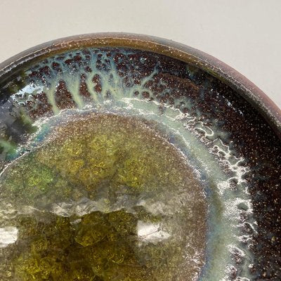 Ceramic Studio Pottery Bowl Shell Element by Gerhard Liebenthron, Germany, 1970s-QZ-1217701