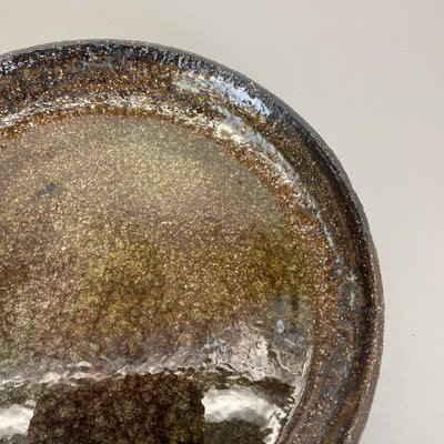 Ceramic Studio Pottery Bowl Shell Element by Gerhard Liebenthron, Germany, 1970s-QZ-1256945